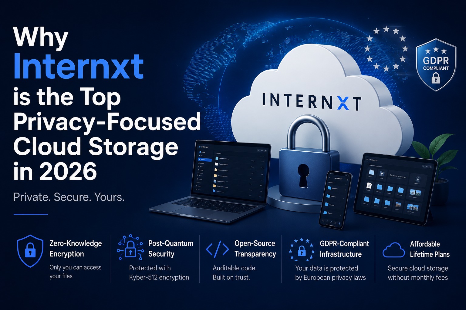 Internxt Secure Cloud Storage